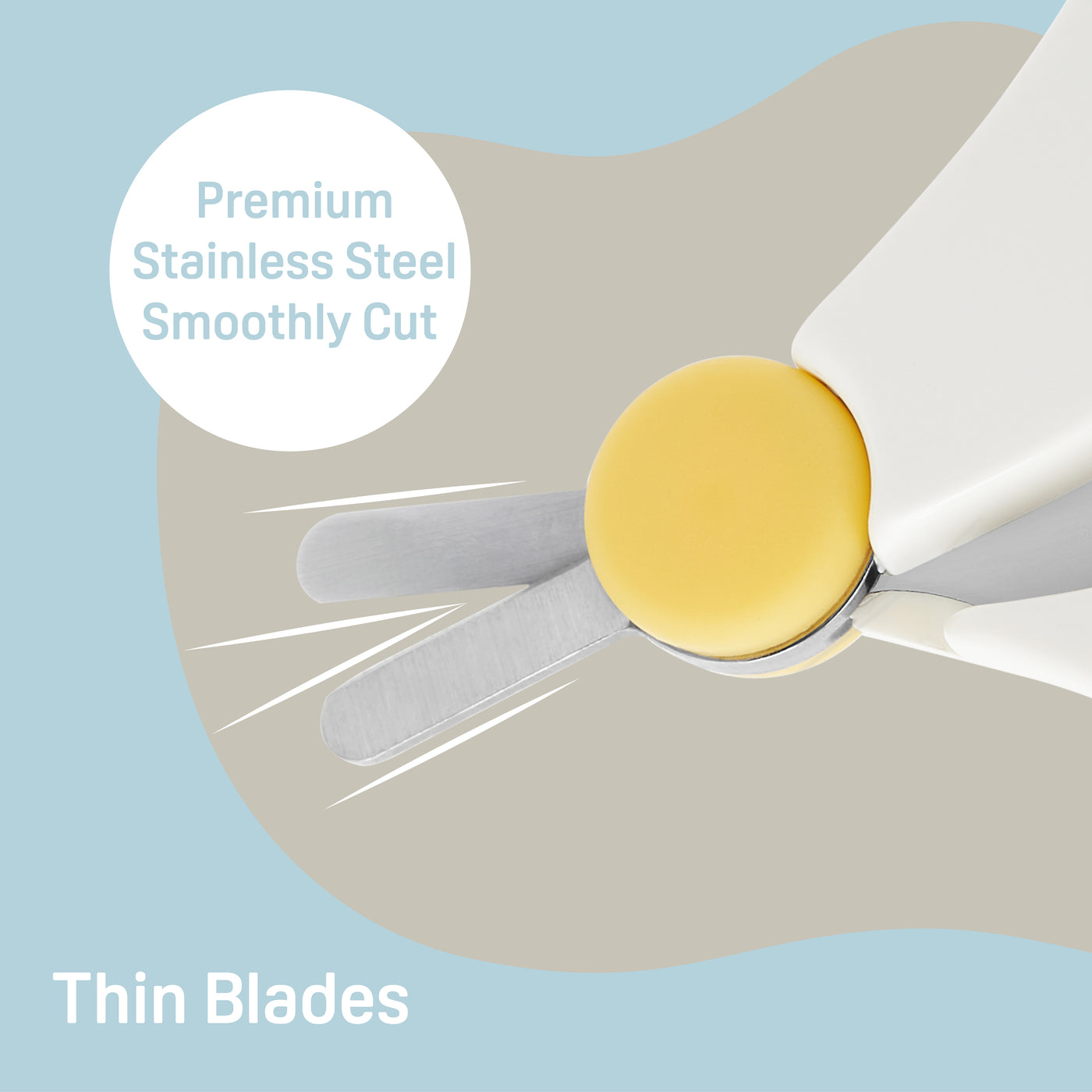 Baby Nail Scissors with Rounded Tip, 0 Months-5