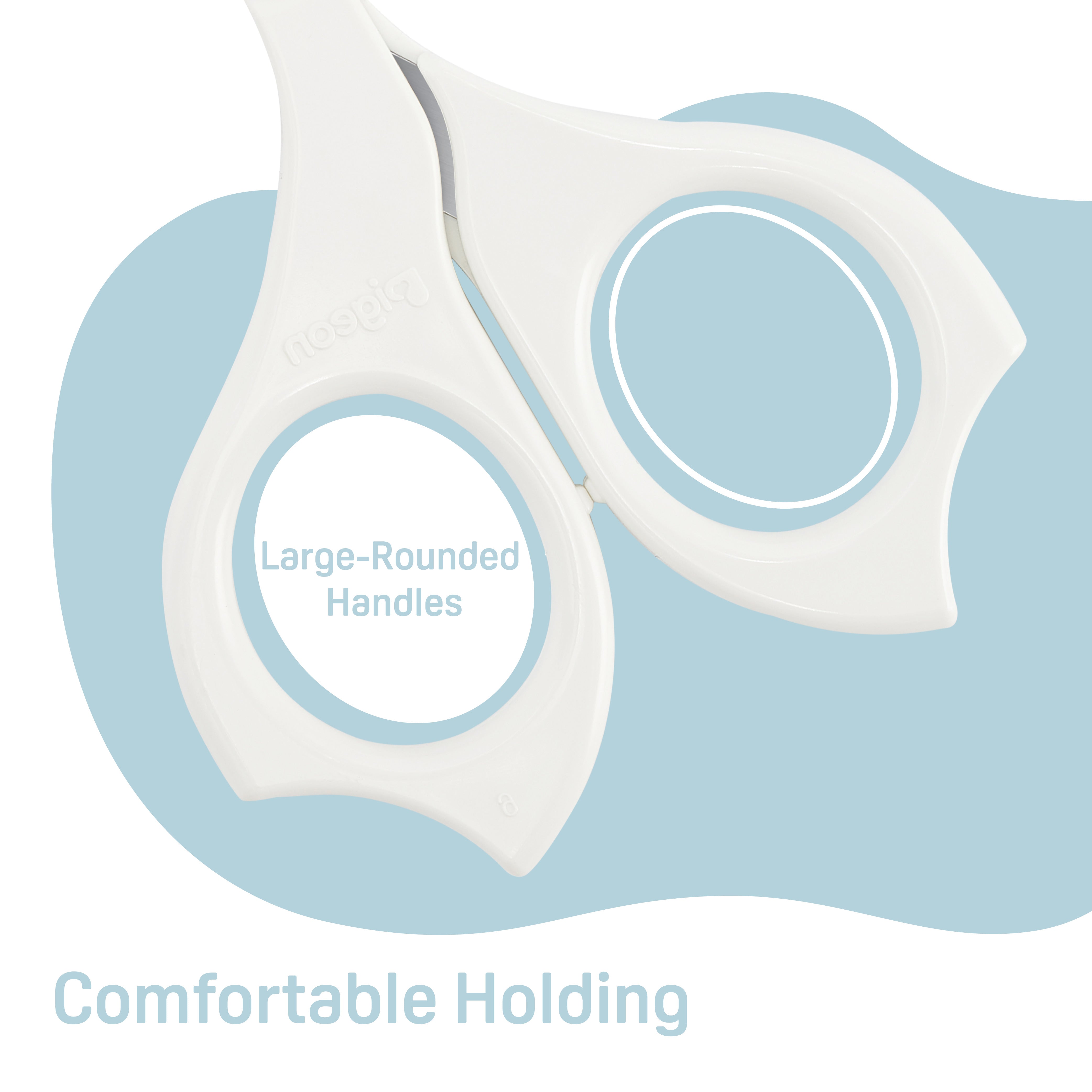 Baby Nail Scissors with Rounded Tip, 3 Months