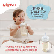 Pigeon Baby Bottle Handles (Only for PPSU Bottles 8.1Oz)-2