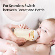 PPSU Wide Neck Baby Bottle for Newborns 2 Packs,5.4 Oz(Not Glass)-4