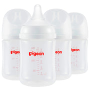 PP Wide Neck Soft Touch Baby Bottle 4 packs, 5.4 Oz(for Newborns)(Not Glass)-1
