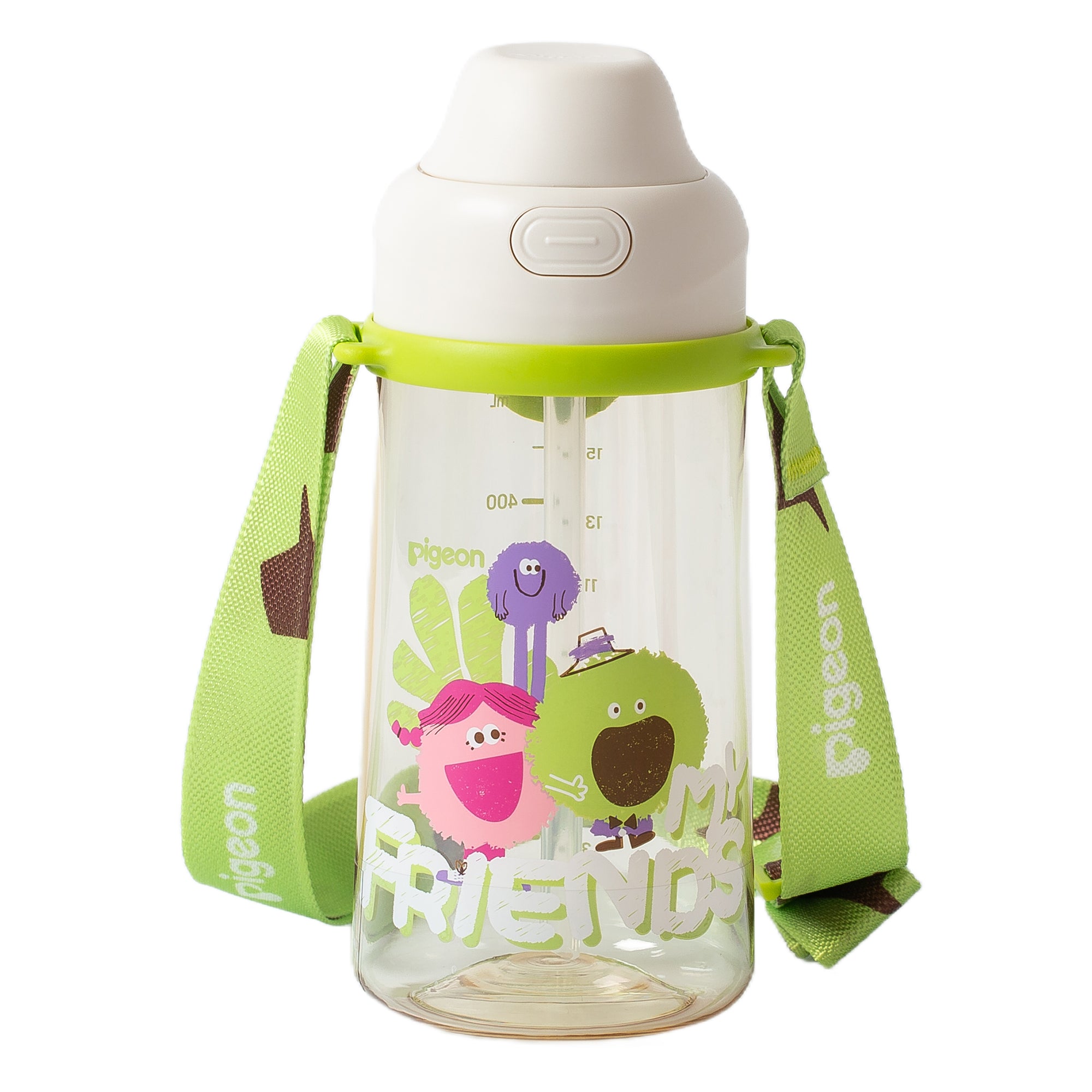 Pigeon Double Port PPSU Drinking cup 36M+(talkative and friends)