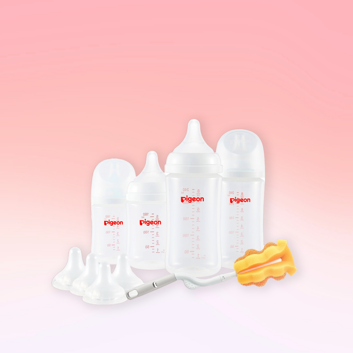 Newborn Feeding Gift Set(0+ month~6+ month )(Not Glass)-6