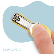 Baby Nail Clipper with Splatter Proof Case for 9+ Months-5