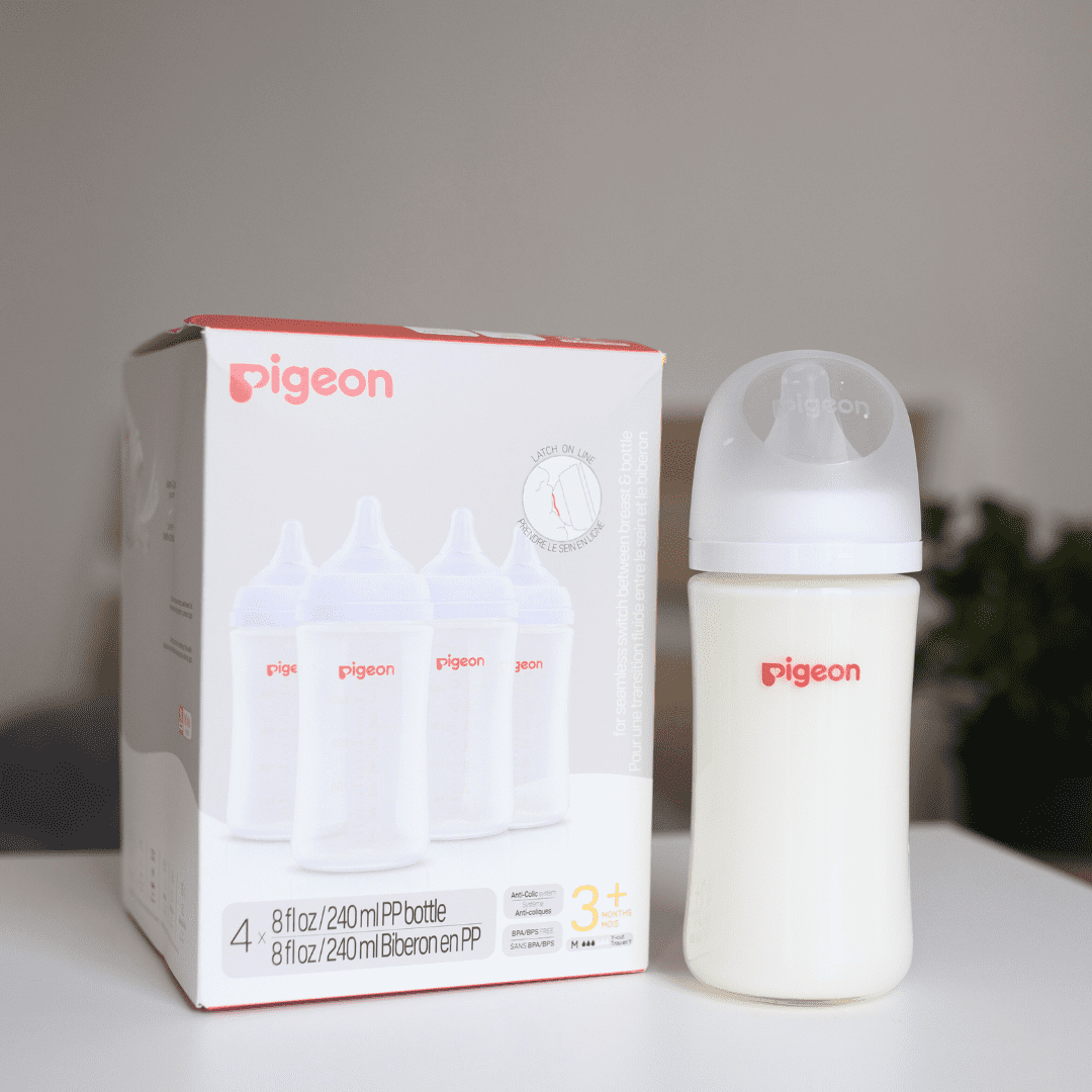 PP Wide Neck Baby Bottle 4 packs,8.1 Oz(3+ months)(Not Glass)