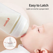 Pigeon Wide Neck Nipple M 3Pcs-3