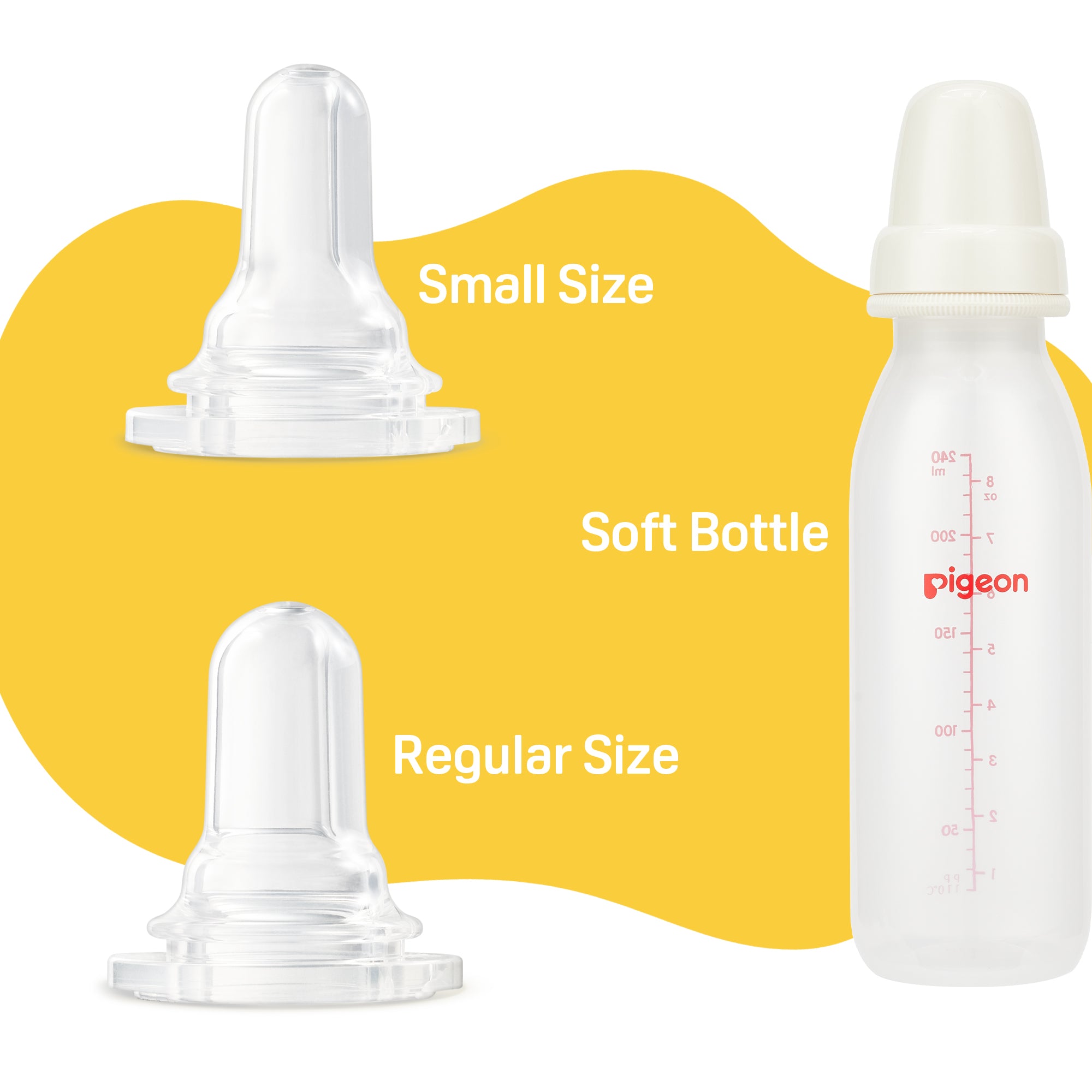Baby Cleft Lip/Palate Bottle with 2 Nipples, 8.11 Oz