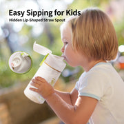 Pigeon Double Port PPSU Drinking cup 36M+(talkative and friends)-4