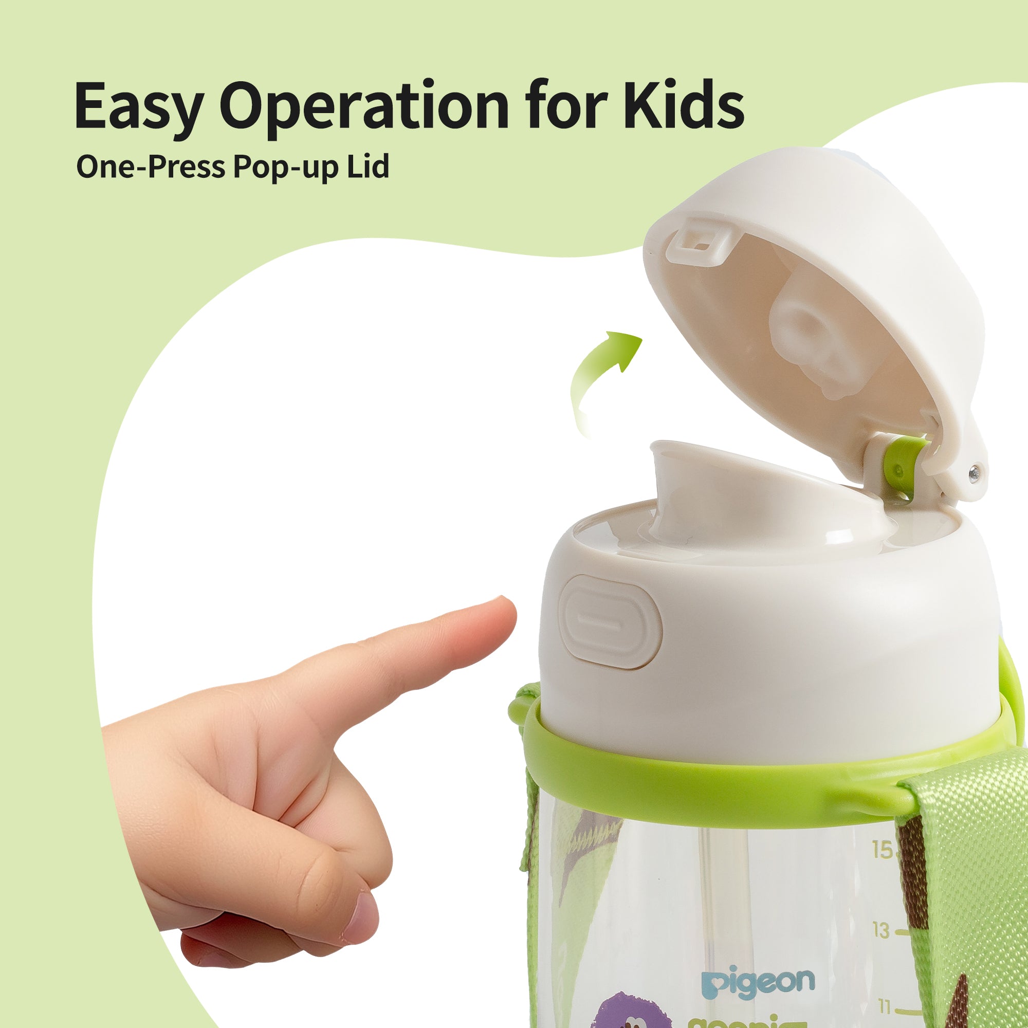 Pigeon Double Port PPSU Drinking cup 36M+(talkative and friends)