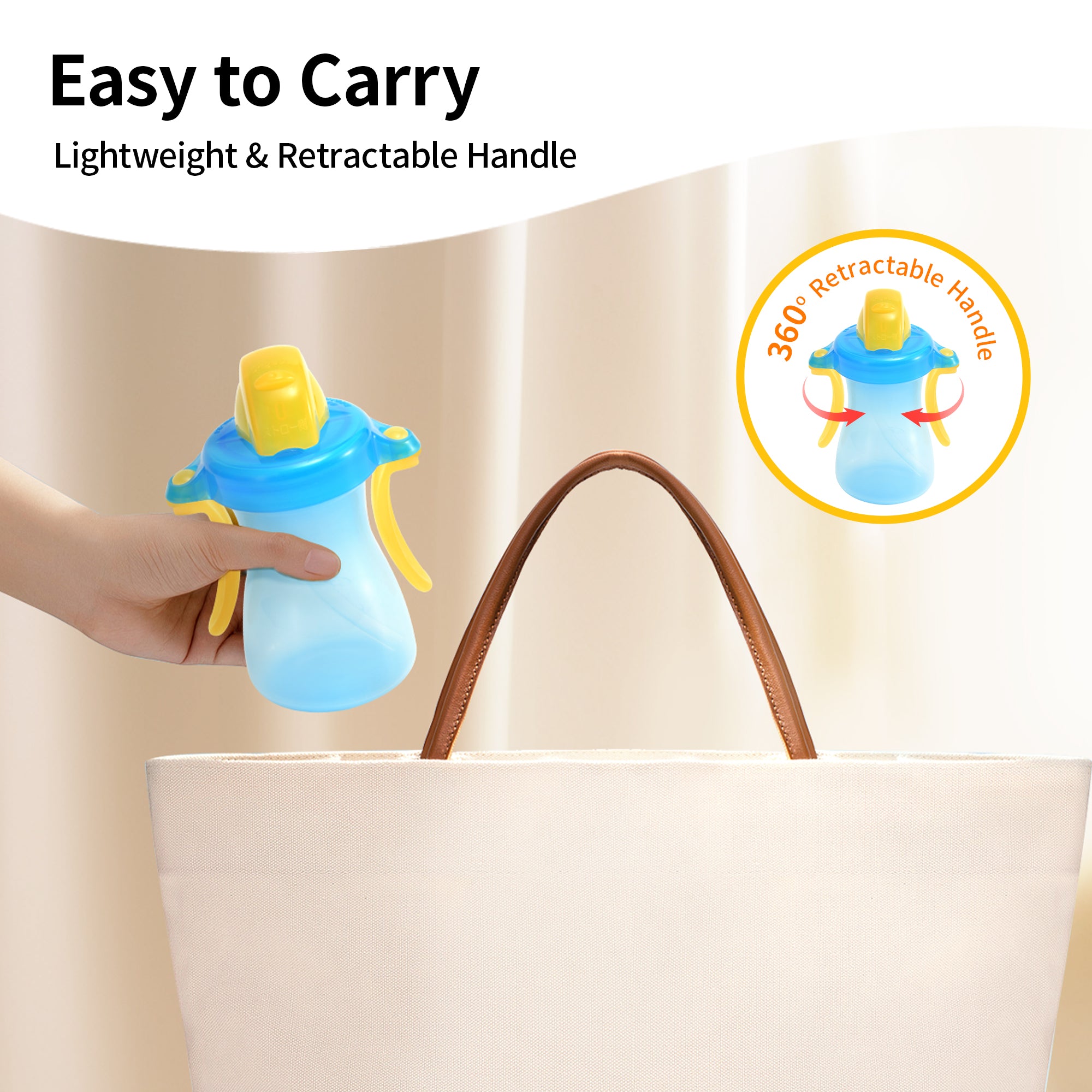 Pigeon Mini Toddler Straw Cups 150ml/5Oz Blue (9 Months+)