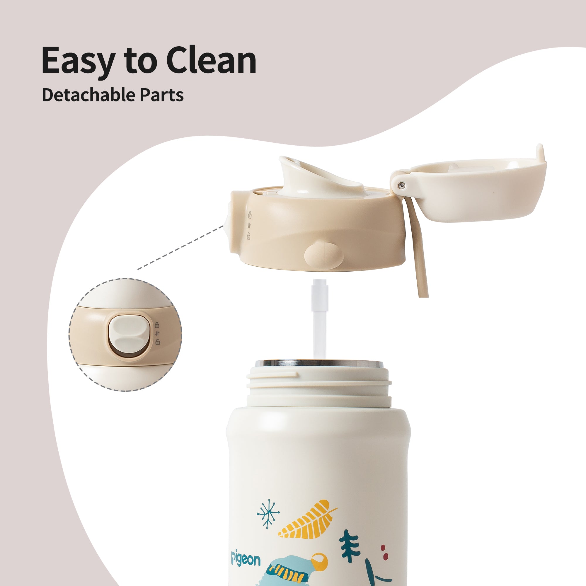 Kids' Stainless Steel Insulated Cup – 17 oz / 500ml(Little-Doctor goes skating)