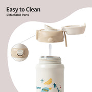 Kids' Stainless Steel Insulated Cup – 17 oz / 500ml(Little-Doctor goes skating)-7