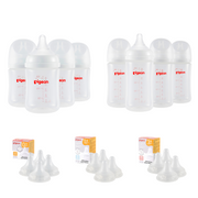 PP Wide Neck Baby Bottle Bundle for Newborn(0~3+ m)-1