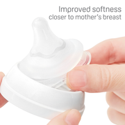 PP Wide Neck Soft Touch Baby Bottle 4 packs, 5.4 Oz(for Newborns)(Not Glass)-3