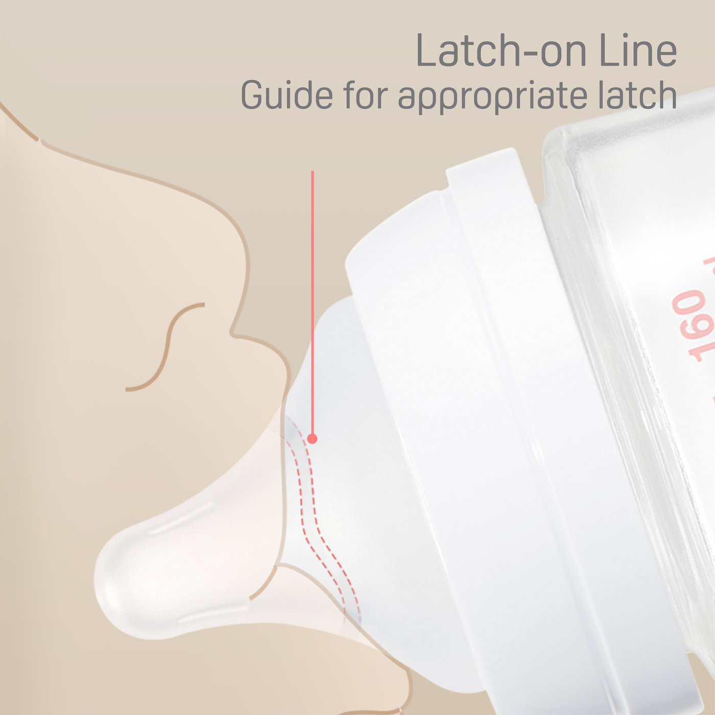 PP Wide Neck Soft Touch Baby Bottle 4 packs, 5.4 Oz(for Newborns)(Not Glass)-4