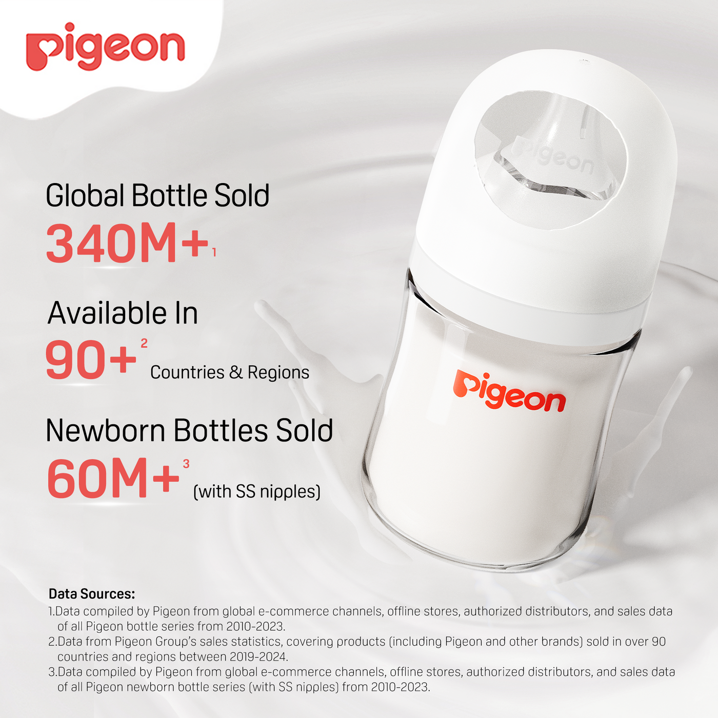Glass Wide Neck Baby Bottle, 2 Packs, 5.4 Oz-2