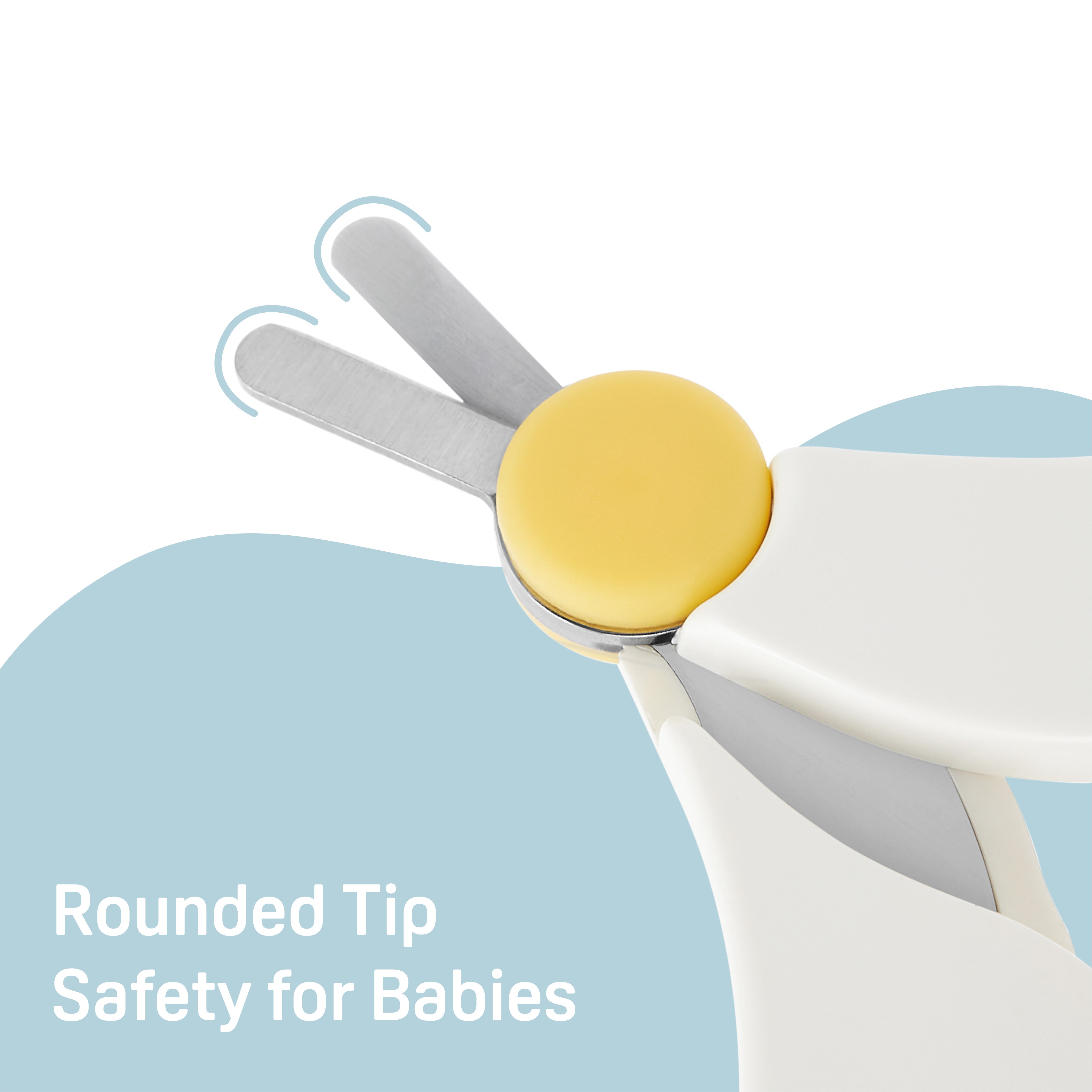 Baby Nail Scissors with Rounded Tip, 0 Months