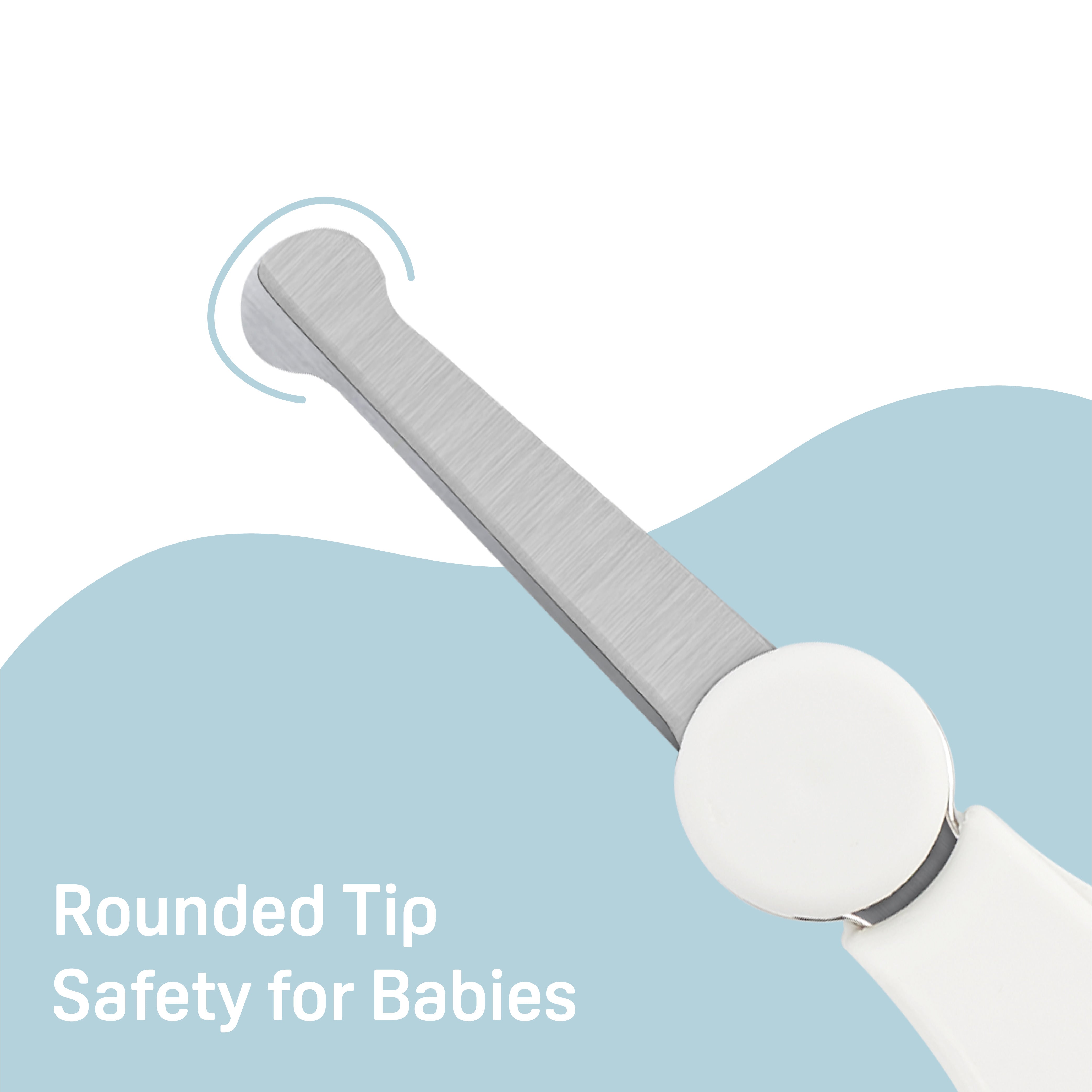 Baby Nail Scissors with Rounded Tip, 3 Months