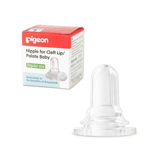 Bottle Nipple for Cleft Lip/Palate Baby, Regular Size