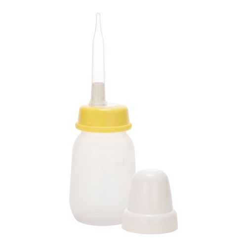 PP Bottle 120ml with Hosokuchi nipple / Long Silicone Nipple Feeder