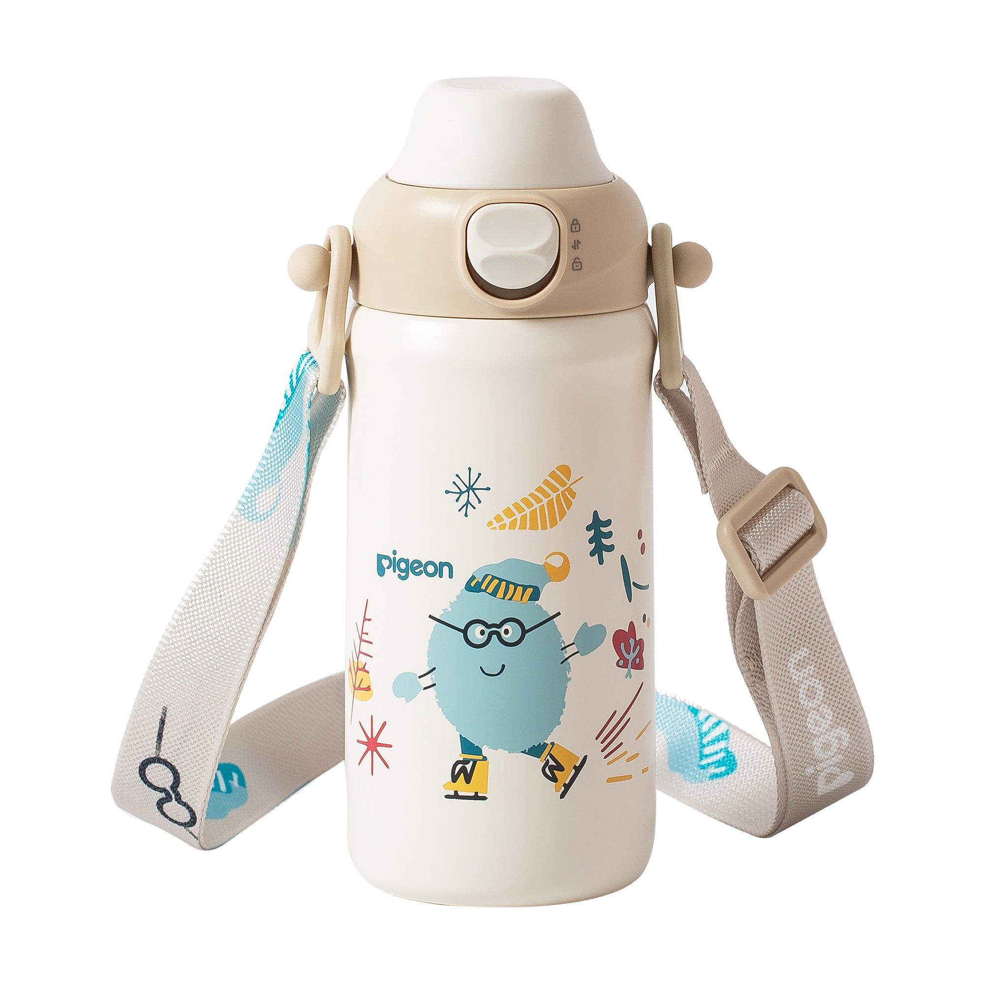 Kids' Stainless Steel Insulated Cup – 17 oz / 500ml（Little-Doctor goes skating）