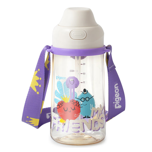 Pigeon Double Port PPSU Drinking cup 36M+（Sugar beans and friends）