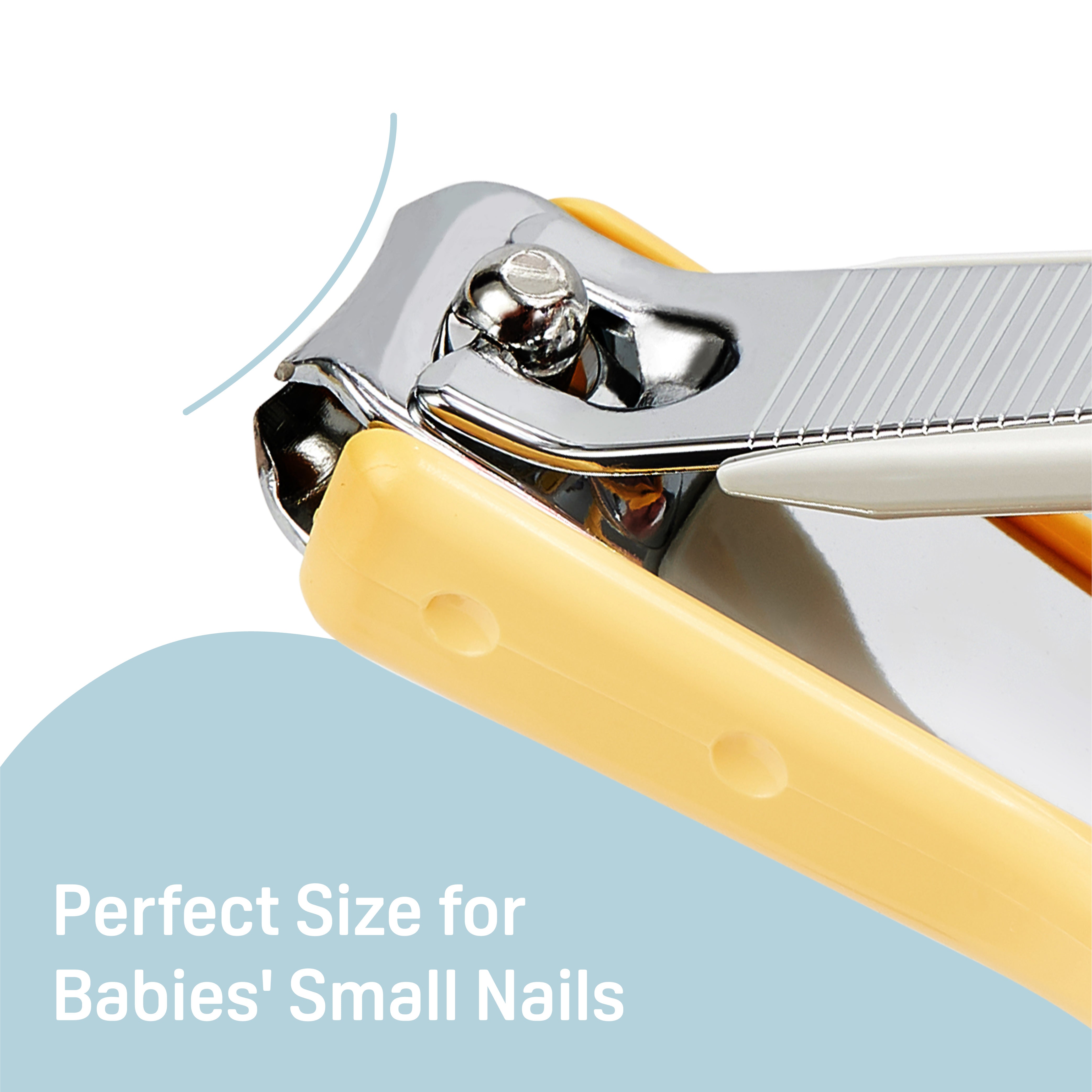 Baby Nail Clipper with Splatter Proof Case for 9+ Months