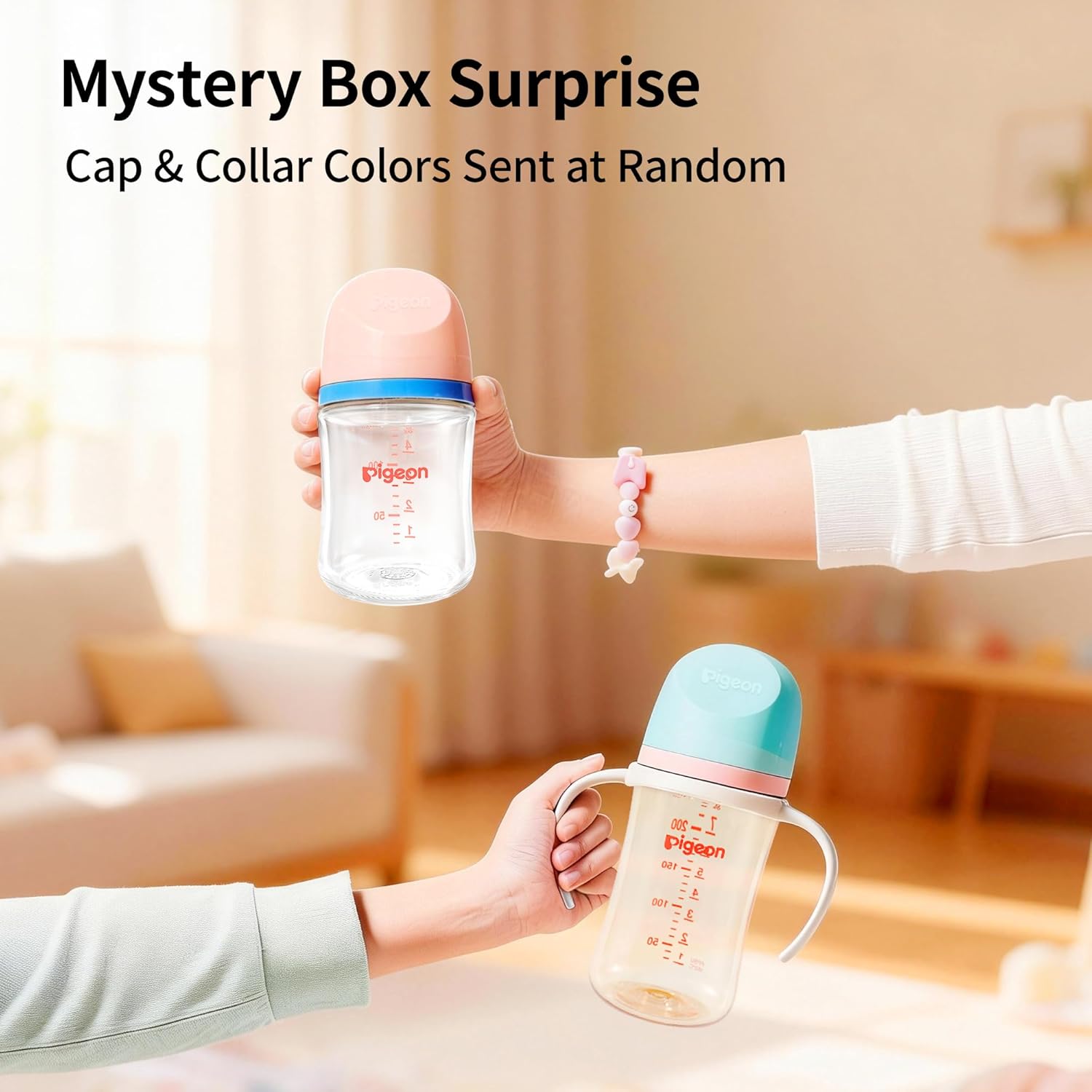 Pigeon Mystery Color Pack - Baby Bottle – 5.4 oz (160 ml)