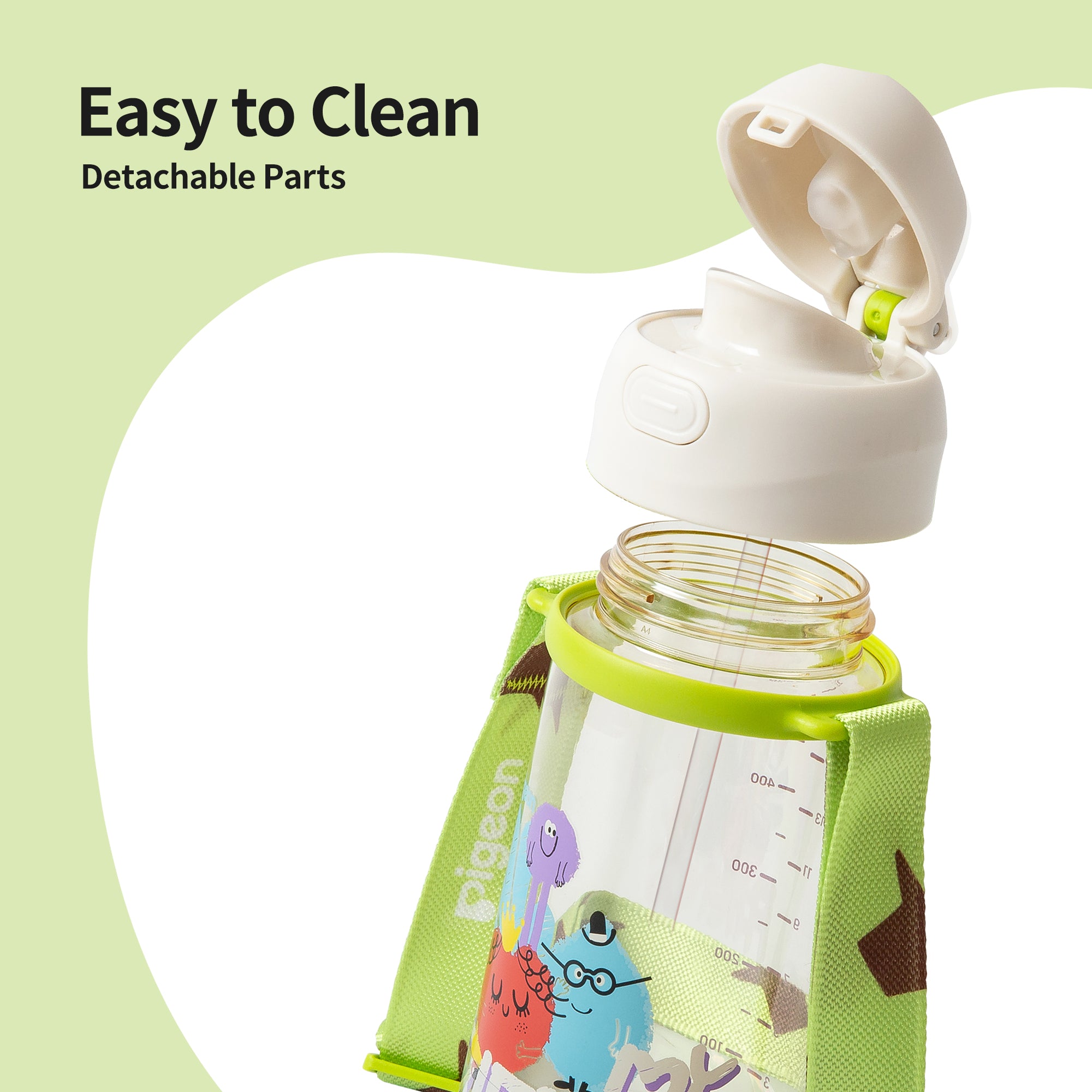 Pigeon Double Port PPSU Drinking cup 36M+（talkative and  friends）