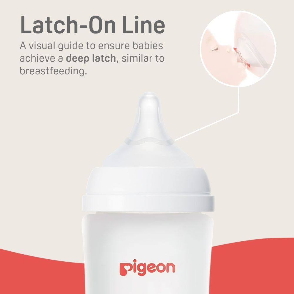 5oz-Silicone Coated Glass-Baby Bottle-Wide Neck-Pack of 2