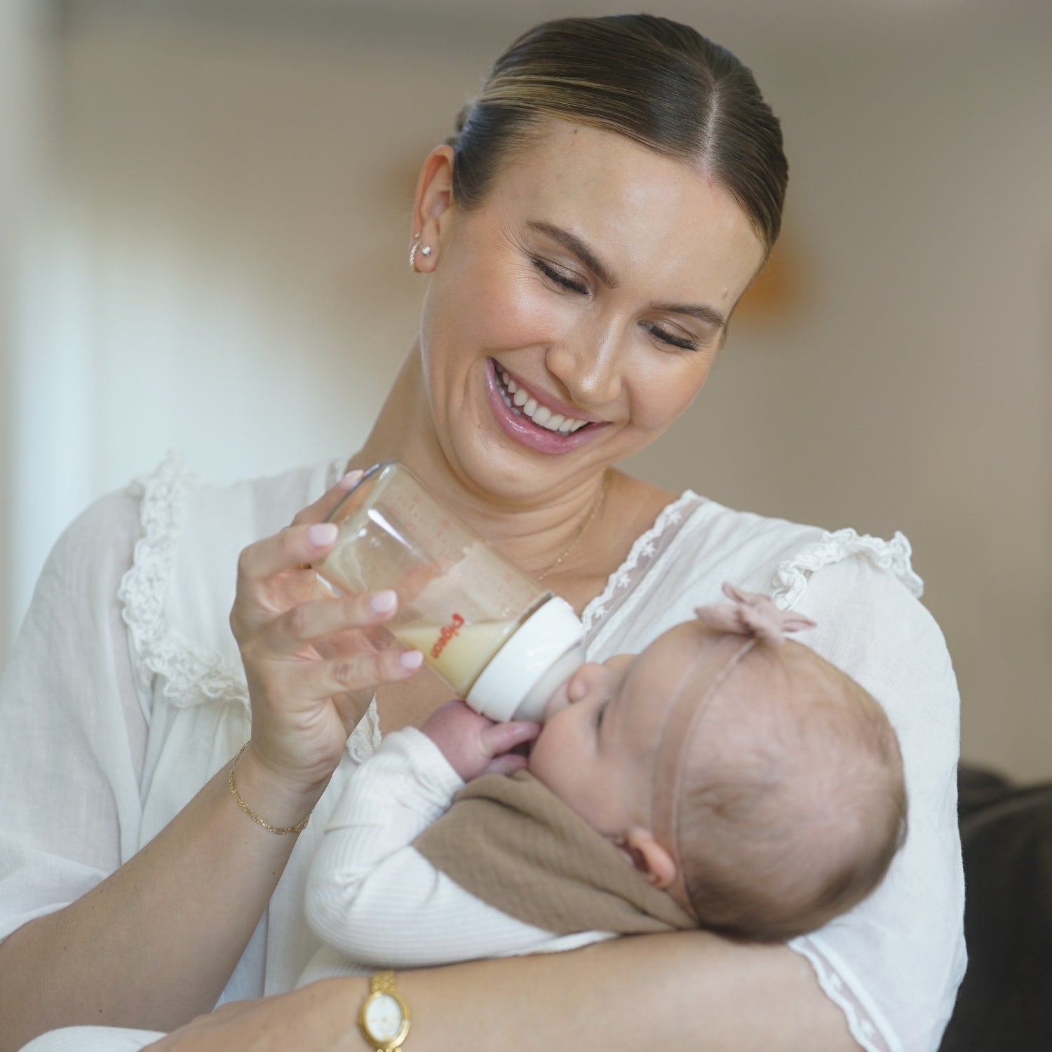 PPSU Wide Neck Baby Bottle 2 Packs, 8.1 Oz (3+ months)
