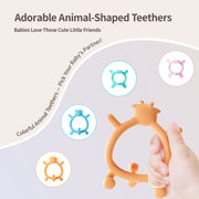 Pigeon Cat Silicone Teether for sipping(Blue)-9